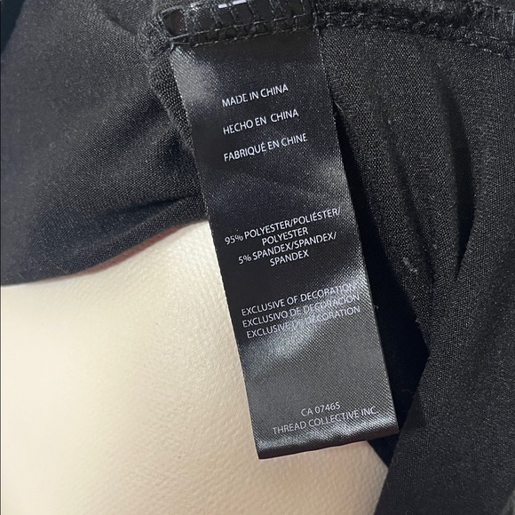 Bebe Black Cutout Shoulder Mini Dress - Picture 6 of 9